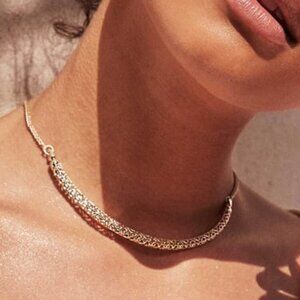 Kendra Scott "Goldie" Rose Gold Choker Necklace, Brand New with Tags